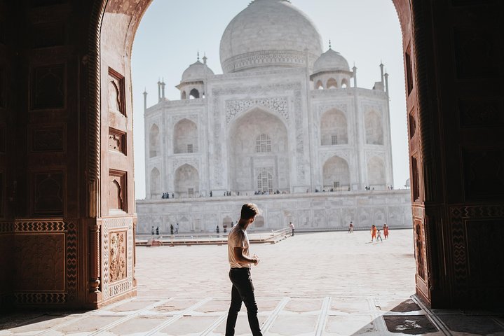 Excursion privée d'une journée au Taj Mahal et Agra au départ de Bangalore en vol