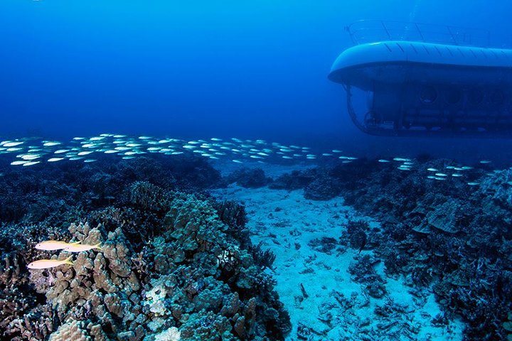 Big Island : Sous-marin Atlantis au départ de Kona Beach