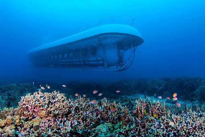 Big Island : Sous-marin Atlantis au départ de Kona Beach