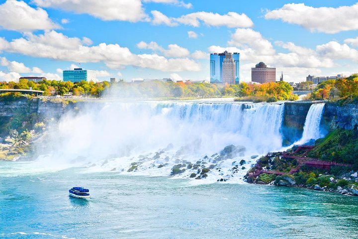 Niagara Falls 1 dagstur fra NYC med Maid of the Mist bådtur