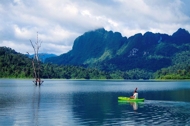 2 jours Cheow Lan Lake Raft House de Krabi