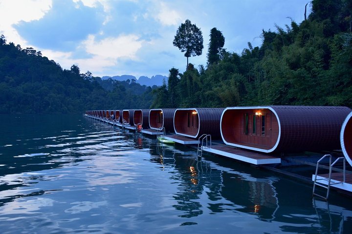2 jours Cheow Lan Lake Raft House de Krabi