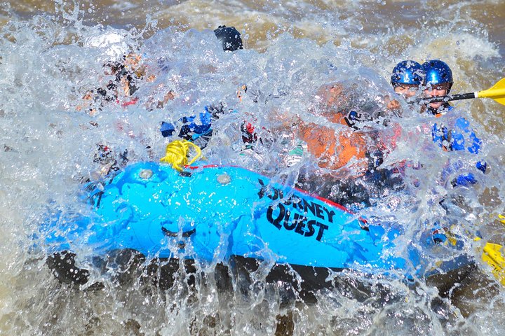 Meio dia Bighorn Sheep Canyon Rafting Aventura Cañon City CO