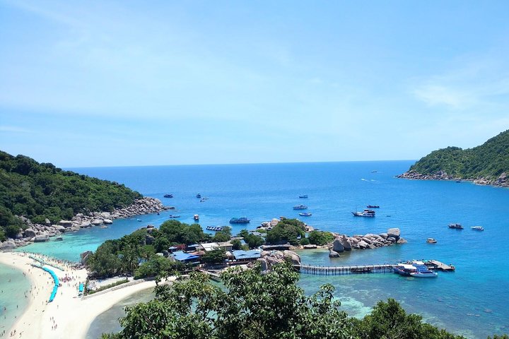 Snorkel Tour a Koh Nangyuan e as baías escondidas de Koh Tao a bordo do Oxygen