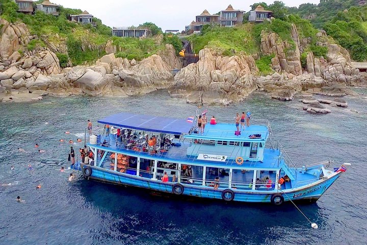 Snorkel Tour a Koh Nangyuan e as baías escondidas de Koh Tao a bordo do Oxygen