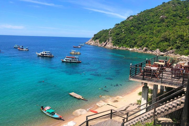 Snorkel Tour a Koh Nangyuan e as baías escondidas de Koh Tao a bordo do Oxygen