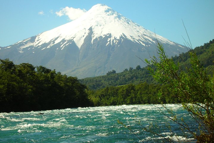 Puerto Varas: Heldags Osorno-vulkanen och Petrohue-fallen