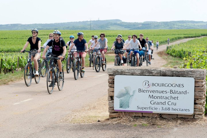 Burgund Bike Tour med vinsmagning fra Beaune