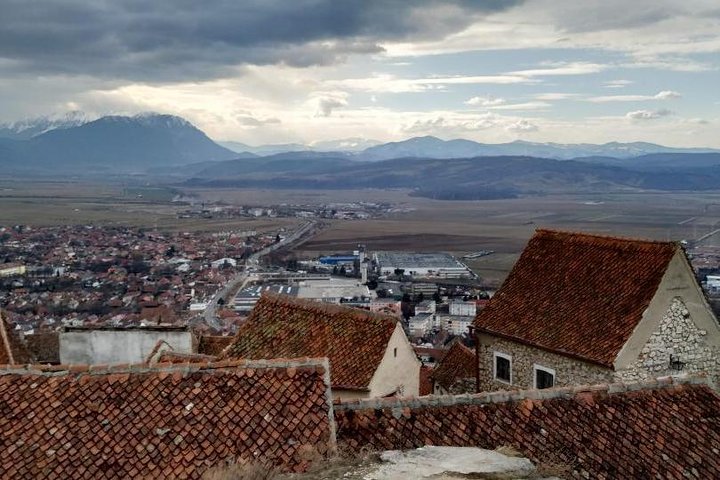 Castelo de Peles, Castelo de Bran, Fortaleza Rasnov e Mosteiro Sinaia saindo de Brasov