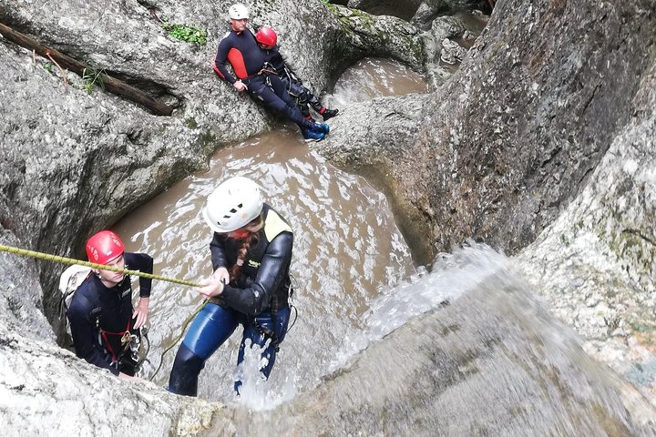 Canyoning nelle gole Bicaz - Parco nazionale delle montagne Hasmas