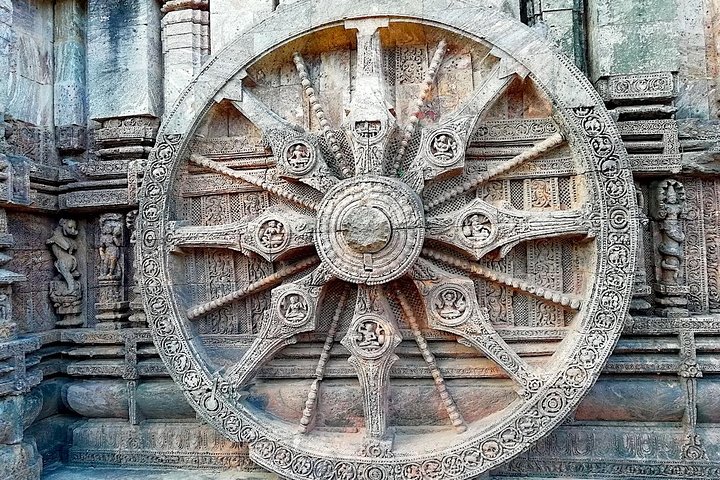 Bhubaneswar stadsrundtur och Konark Sun Temple i privat bil med guide