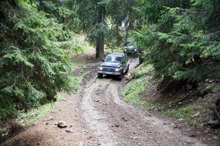 Halve dag 4x4 Tour in de oostelijke Karpaten
