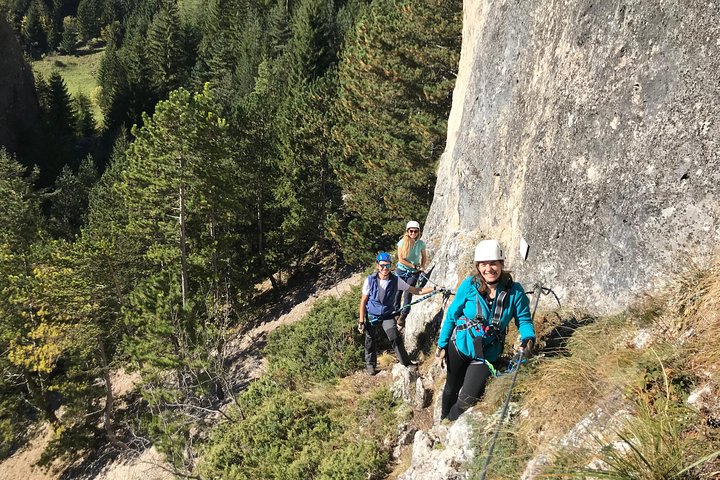 Via Ferrata Tour i nærheten av Red Lake (Lacu Rosu)