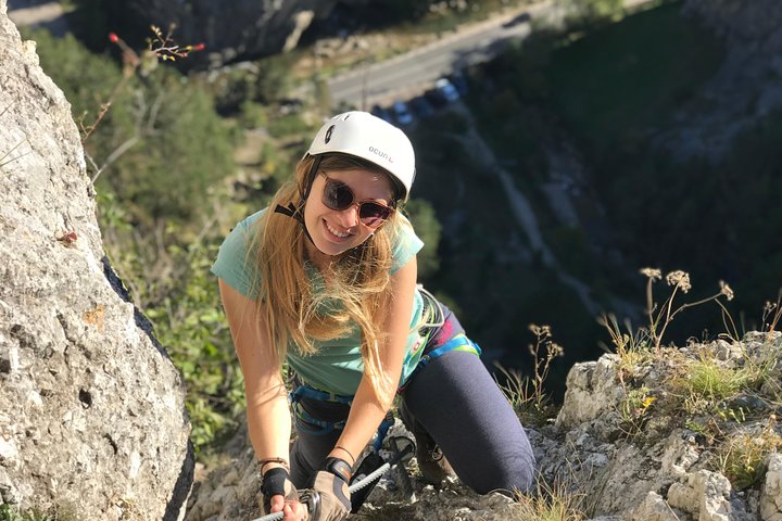 Via Ferrata Tour i nærheten av Red Lake (Lacu Rosu)