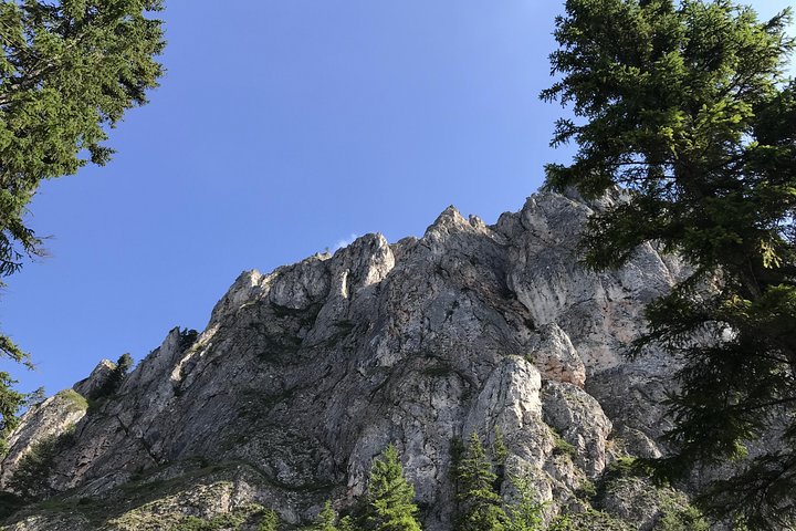 Via Ferrata Tour i nærheten av Red Lake (Lacu Rosu)
