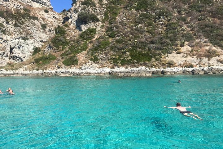 Costa Degli Dei-tur från Tropea till Capo Vaticano med aperitif