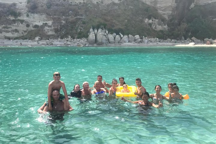 Costa Degli Dei-tur från Tropea till Capo Vaticano med aperitif