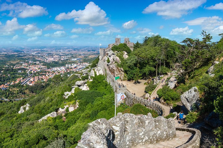 Privat halvdagstur til Sintra og Pena-palasset fra Lisboa