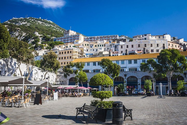 Gibraltar med St Michael Caves Guidad tur från Costa del Sol