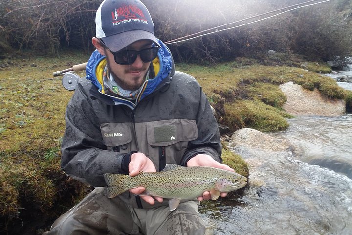 Fly Fishing on Private Andean River Including Barbecue Lunch