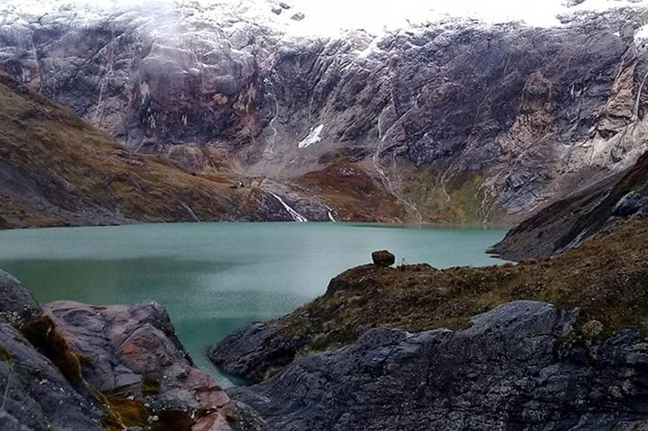 Tour de Trekking por el Volcán Altar de 3 días a Laguna Amarilla desde Riobamba