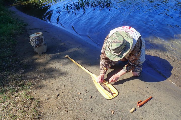 3 heures de pêche à l'achigan et à la truite au parc Algonquin (privé - le prix est pour 1 ou 2 personnes)