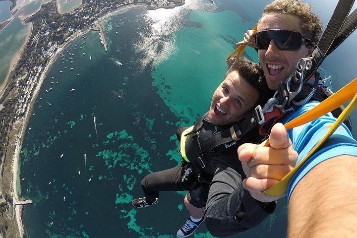 Rottnest Island Skydive Inkludert Round Trip Ferry fra Fremantle