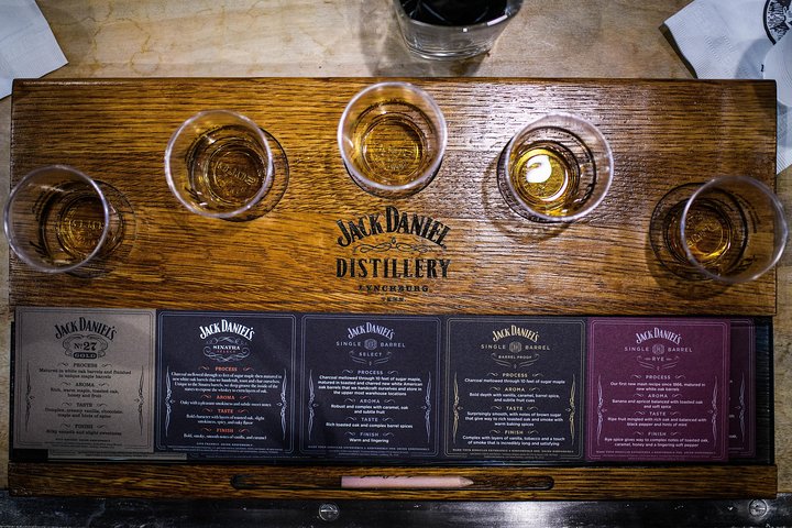 Jack Daniel's destilleritour från Nashville + whiskyprovningar