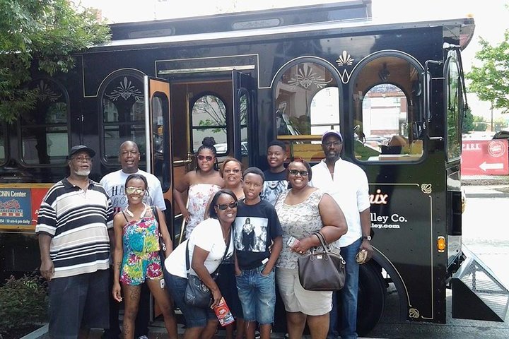 Recorrido turístico narrado en tranvía de 90 minutos en Atlanta