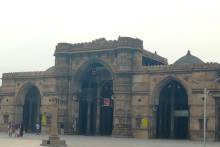 Världsarv Ahmedabad stadsrundtur i privat bil med guide och lunch