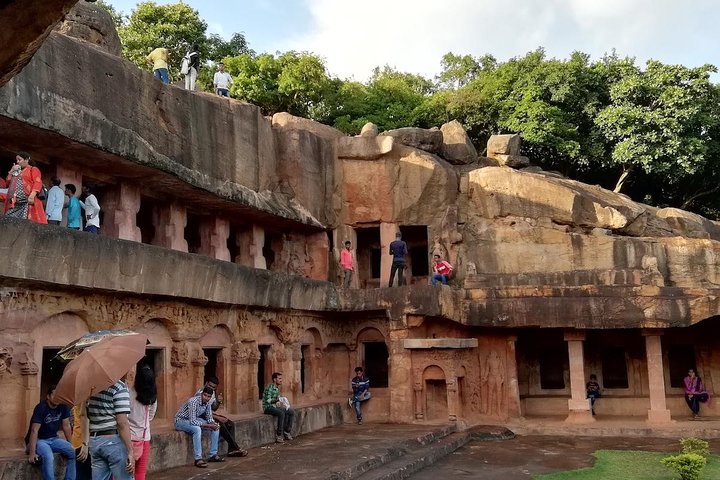 Bhubaneswar stadsrundtur och Konark Sun Temple i privat bil med guide