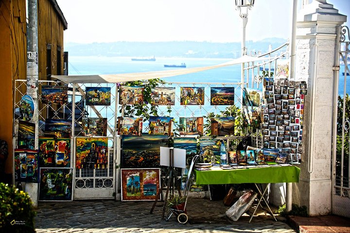 San Antonio etter cruisetur til Valparaiso og Casablanca Drop off i Santiago