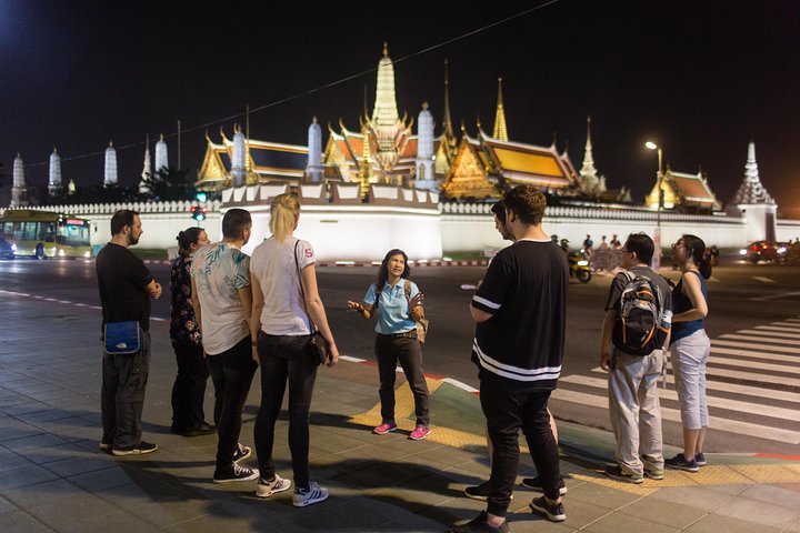 Bangkok om natten: Templer, markeder og mat Tuk-Tuk tur