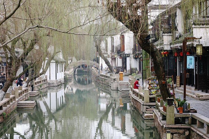 Viagem de um dia às aldeias de Suzhou e Zhouzhuang saindo de Xangai