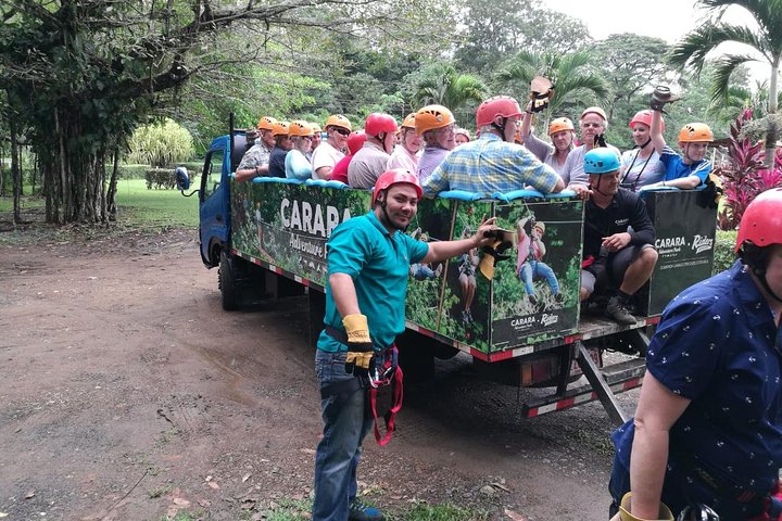 Puntarenas Zipline & River Boat Tours. Puntarenas Landausflug