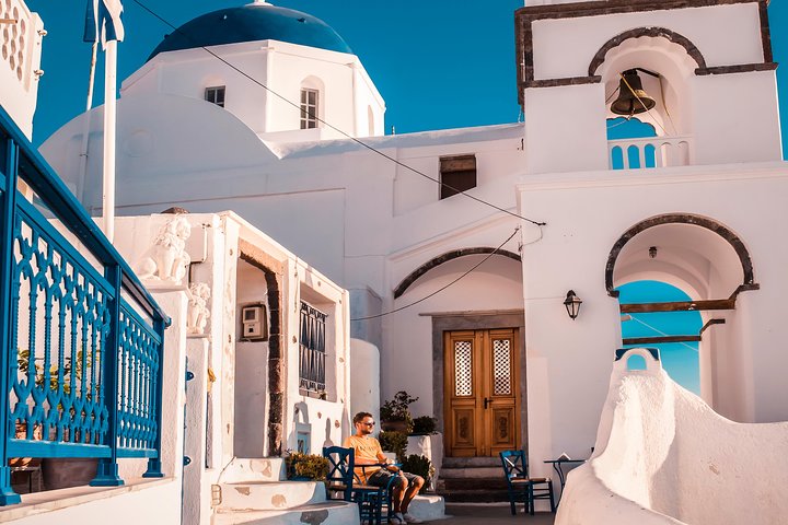 Santorini Highlights Tour per piccoli gruppi con opzione di degustazione di vini