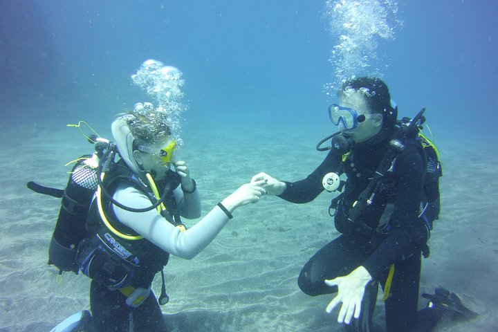Scuba Diving Beginners Session i Costa Adeje