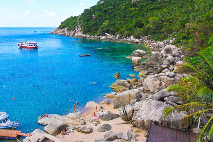 Snorkeltur Koh Tao & Koh Nang Yuan fra Samui med speedbåd