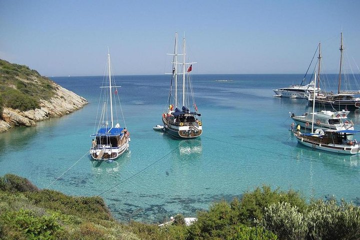 Bodrum Luxe privécruise met Gulet – zwemmen, lunch, verborgen baaien