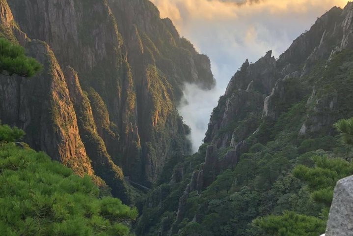 All inclusive Huangshan toppmötet 1 dag privat tur-ingen shopping