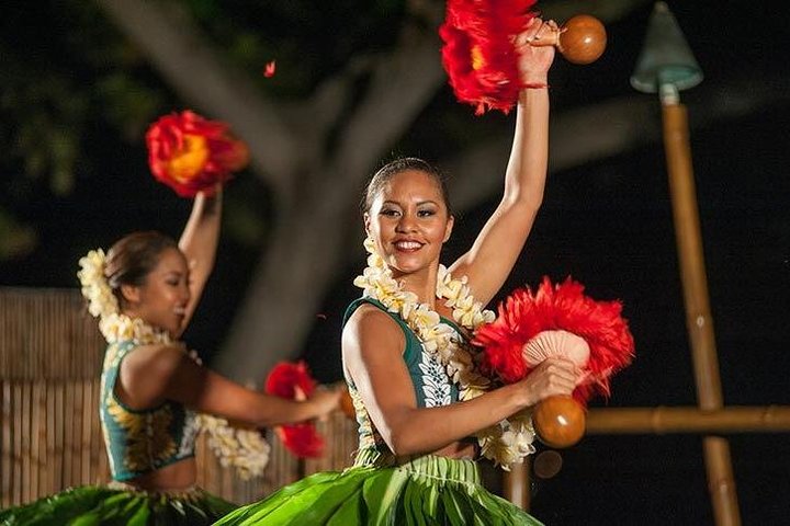Big Island, Hawaii: Indrejse til Voyagers of the Pacific Luau
