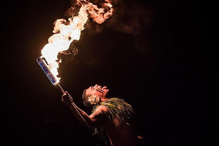 Big Island, Hawaii: Indrejse til Voyagers of the Pacific Luau
