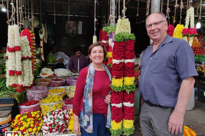 Recorrido a pie por el bazar, las compras y la gran boda india en Chennai