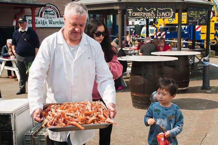 Tour histórico y experiencia de mariscos