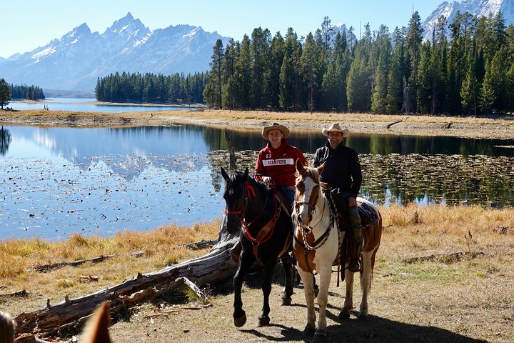 Passeggiate a cavallo con vista sul Grand Teton a Jackson Hole