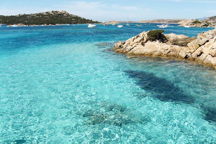 La Maddalena Archipelago Boat Tour from Palau