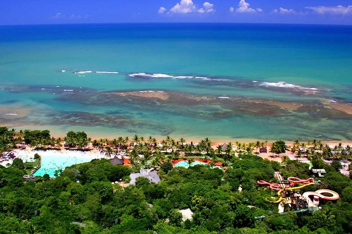 Full dag Arraial D'Ajuda distriktsturné