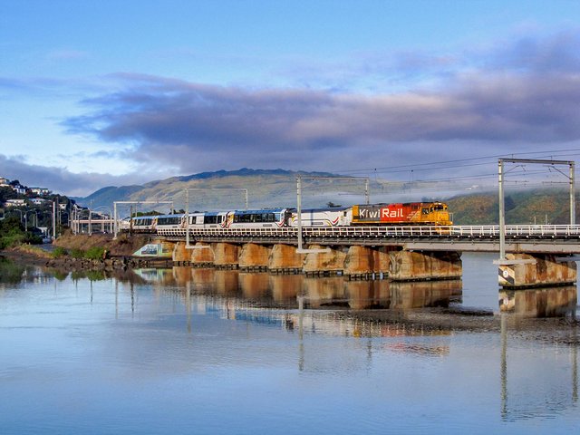 Viaje en tren Northern Explorer de Wellington a Auckland