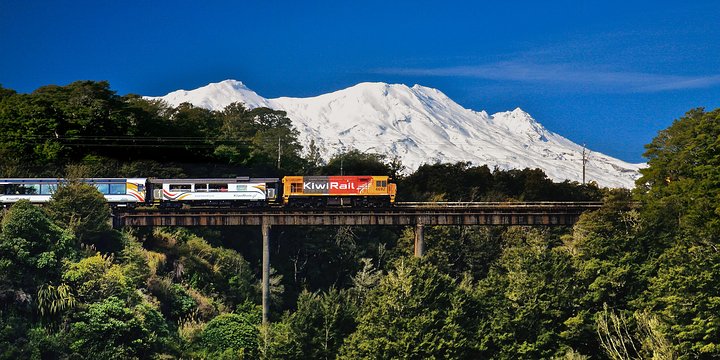 Viaje en tren Northern Explorer de Wellington a Auckland