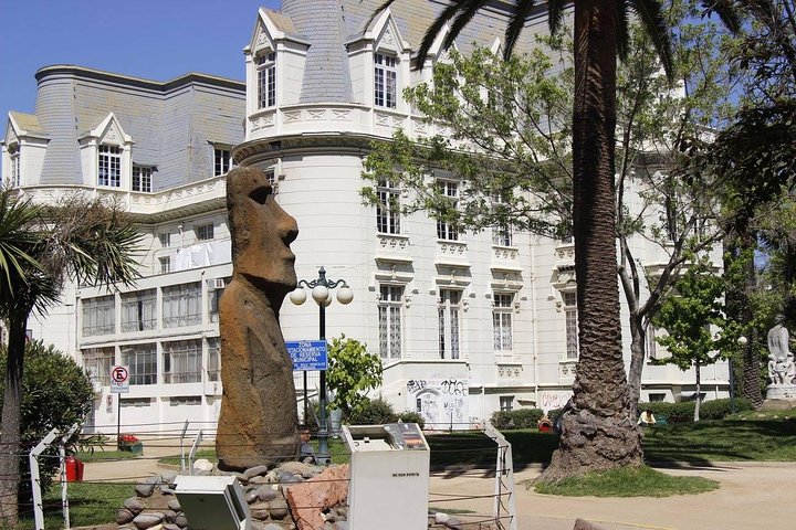San Antonio etter cruisetur til Valparaiso og Casablanca Drop off i Santiago